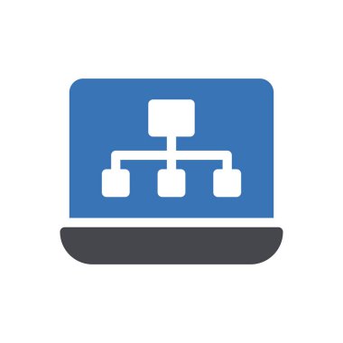 Şeffaf bir arkaplan üzerinde ağ vektör illüstrasyonu. Konsept ve grafik tasarımı için kaliteli semboller..