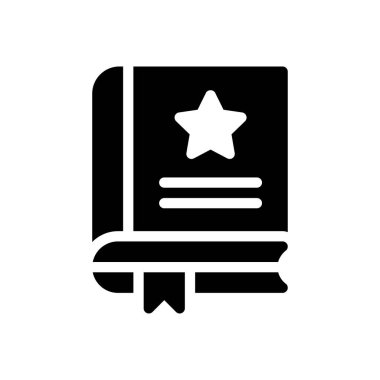 Saydam bir arkaplan üzerinde kitap vektör çizimi. Konsept ve grafik tasarım için mükemmel kalite sembolleri..