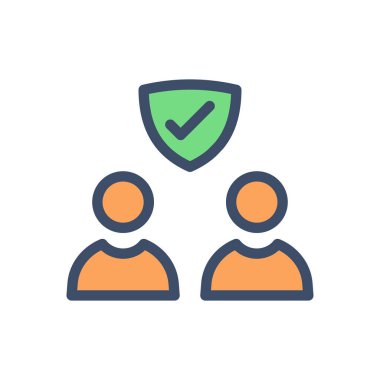 kullanıcı, şeffaf bir arkaplanda vektör illüstrasyonunu korur. Konsept ve grafik tasarım için prim kalite simgeleri..