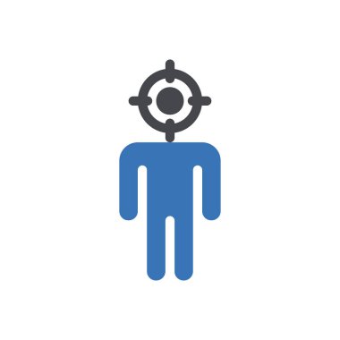 Şeffaf bir arkaplan üzerinde hedef vektör çizimi. Konsept ve grafik tasarımı için mükemmel kalite sembolleri.. 