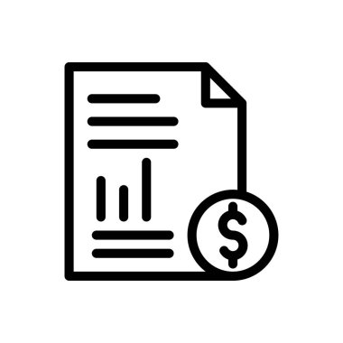 Saydam bir arkaplanda dolar vektör illüstrasyonu. Premium kalite semboller. Konsept ve grafik tasarım için ince çizgi simgesi..