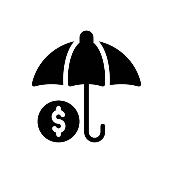 Dollar Vector Illustration Transparent Background Premium Quality Symbols Glyphs Icon — Stock Vector