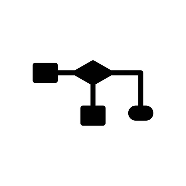 Gambar Vektor Koneksi Pada Sebuah Background Premium Kualitas Simbol Glyphs - Stok Vektor