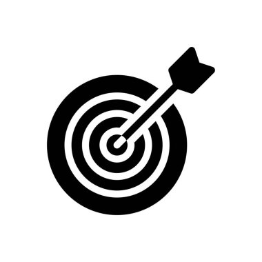 Şeffaf bir arkaplan üzerinde Dart vektör çizimi. Konsept ve grafik tasarımı için mükemmel kalite semboller..