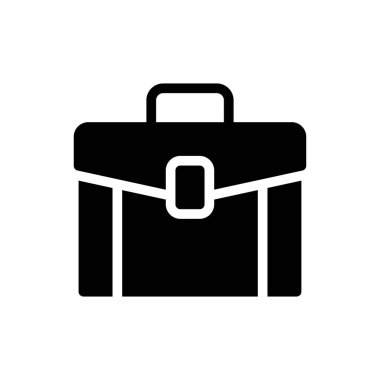 Şeffaf bir arkaplan üzerindeki portföy vektör çizimi. Konsept ve grafik tasarım için en iyi kalite sembolleri.. 