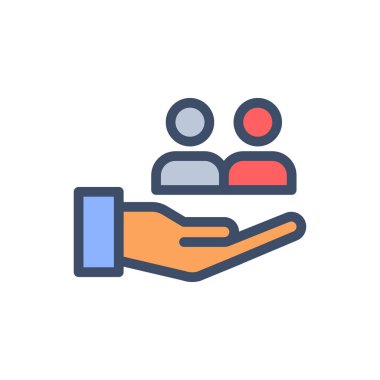 Saydam bir arkaplan üzerinde kullanıcı vektör illüstrasyonu. Konsept ve grafik tasarım için premimium kalite simgeleri..