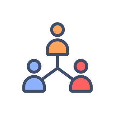 Şeffaf bir arkaplan üzerinde kullanıcı ağı vektör illüstrasyonu. Konsept ve grafik tasarımı için prim kalite simgeleri..