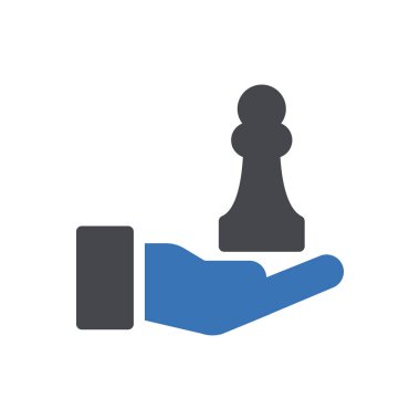 Saydam bir arkaplan üzerinde satranç vektör çizimi. Konsept ve grafik tasarımı için özel kalite semboller..