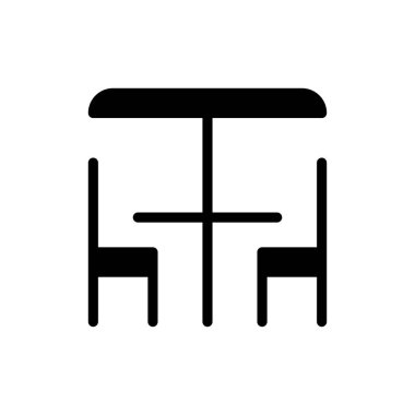 Şeffaf bir arkaplan üzerindeki kafe vektör çizimi. Konsept ve grafik tasarımı için mükemmel kalite sembolleri..