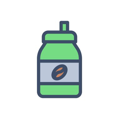 Saydam bir arkaplan üzerinde kahve fincanı vektör çizimi. Konsept ve grafik tasarım için birinci sınıf kalite simgeler..