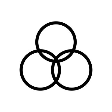 Şeffaf bir arkaplanda vektör illüstrasyonunu filtreler. Konsept ve grafik tasarım için ince çizgi simgesi.