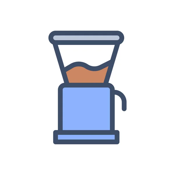 Coffee Grinder Vector Illustration Transparent Background Premium Quality Symbols Stroke — Stock Vector