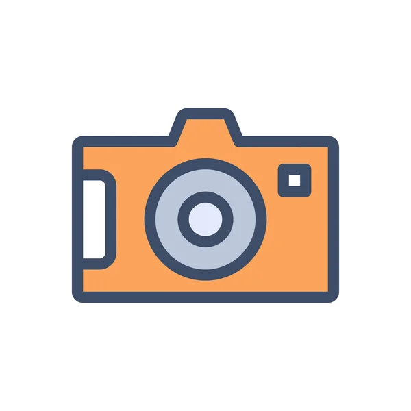 Векторні Ілюстрації Фотоапарата Прозорому Фоні Символи Якості Премій Піктограма Stroke — стоковий вектор