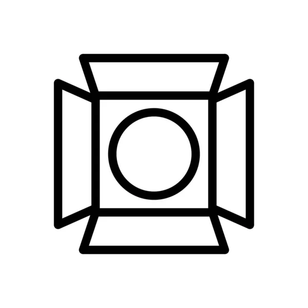 Фокус Векторні Ілюстрації Прозорому Фоні Символи Високої Якості Піктограма Тонкої — стоковий вектор