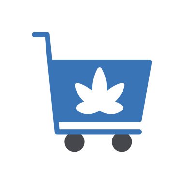 Şeffaf bir arkaplan üzerinde Trolley vektör çizimi. Konsept ve grafik tasarımı için en iyi kalite semboller..