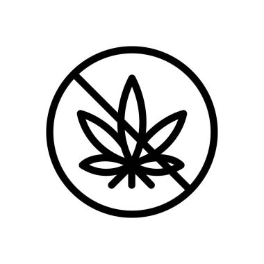 Şeffaf bir arkaplanda vektör illüstrasyonunu yasakla. Premium kalite semboller. Konsept ve grafik tasarım için ince çizgi simgesi. 