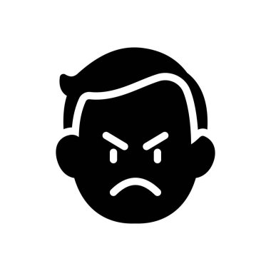 Saydam bir arkaplanda erkek vektör çizimi. Premium kalite semboller. Konsept ve grafik tasarım için simgeler. 