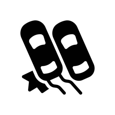 Saydam bir arkaplan üzerinde çökme vektör çizimi. Konsept ve grafik tasarımı için mükemmel kalite sembolleri..