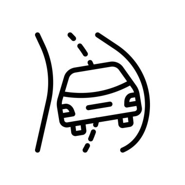 Şeffaf bir arkaplanda hız vektör çizimi. Premium kalite sembolleri. Konsept ve grafik tasarım için ince çizgi simgesi.