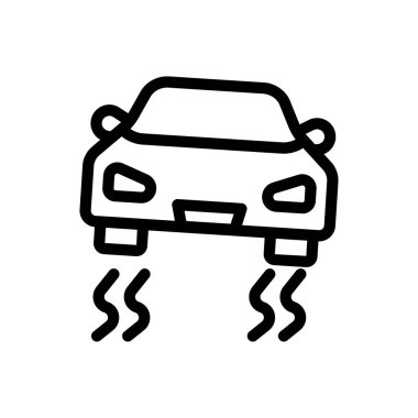 Şeffaf bir arkaplanda hız vektör çizimi. Premium kalite sembolleri. Konsept ve grafik tasarım için ince çizgi simgesi. 