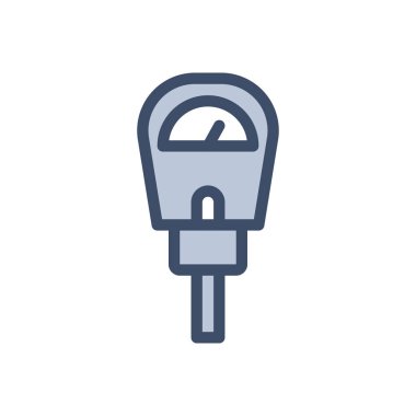 Saydam bir arkaplan üzerinde metre vektör illüstrasyonu. Konsept ve grafik tasarımı için birinci sınıf kalite simgeler..