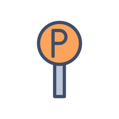 Saydam bir arkaplan üzerinde park tahtası vektör çizimi. Konsept ve grafik tasarımı için özel kalite simgeleri..