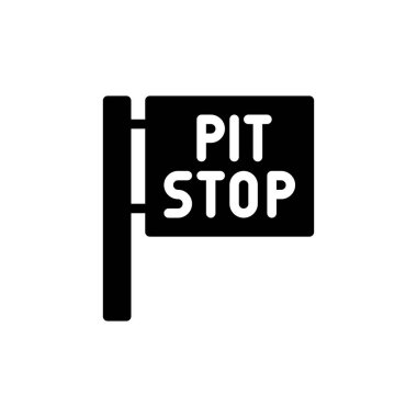 Saydam bir arkaplan üzerindeki pano vektör illüstrasyonunu durdur. Konsept ve grafik tasarımı için mükemmel kalite simgeleri..