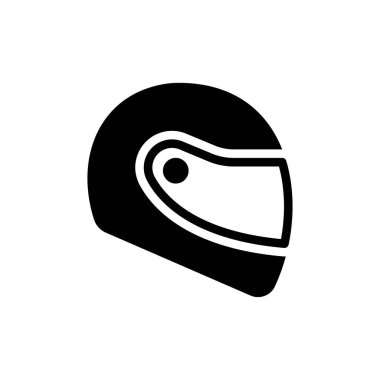 Şeffaf bir arkaplan üzerinde kask vektör çizimi. Konsept ve grafik tasarımı için mükemmel kalite semboller..