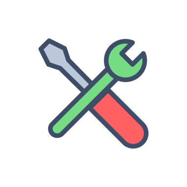 repair vector illustration on a transparent background.Premium quality symbols.Stroke icon for concept and graphic design.