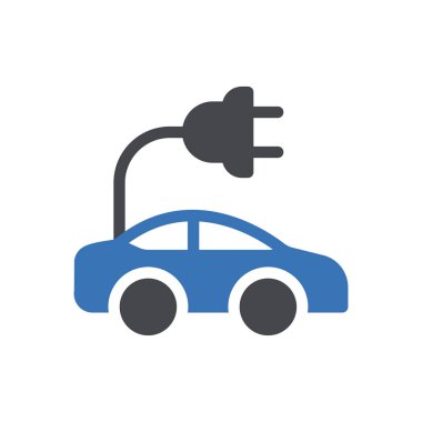 Şeffaf bir arkaplan üzerinde elektrik güç vektörü illüstrasyonu. Konsept ve grafik tasarımı için mükemmel kalite semboller.. 