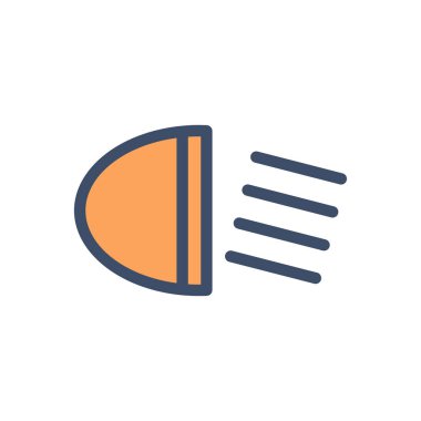 Şeffaf bir arkaplan üzerinde hava fan vektör illüstrasyonu. Konsept ve grafik tasarımı için birinci sınıf kalite simgeler..