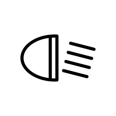 Şeffaf bir arkaplan üzerinde hava vantilatörü çizimi. Konsept ve grafik tasarım için ince çizgi simgesi..