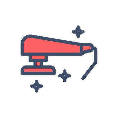 Saydam bir arkaplan üzerinde araba cilası vektör illüstrasyonu. Konsept ve grafik tasarımı için birinci sınıf kalite simgeler..