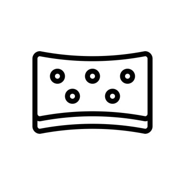 Şeffaf bir arkaplanda vektör resimlemesi. Premium kalite semboller. Konsept ve grafik tasarım için ince çizgi simgesi.