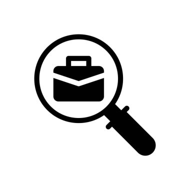 Şeffaf bir arkaplan üzerinde arama vektörü illüstrasyonu. Konsept ve grafik tasarımı için mükemmel kalite sembolleri.. 