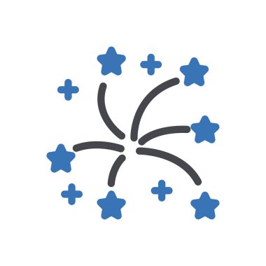 Saydam bir arkaplan üzerinde kutlama vektörü illüstrasyonu. Konsept ve grafik tasarımı için özel kalite semboller.. 