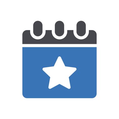 Şeffaf bir arkaplan üzerinde takvim vektör illüstrasyonu. Konsept ve grafik tasarım için mükemmel kalite sembolleri.. 