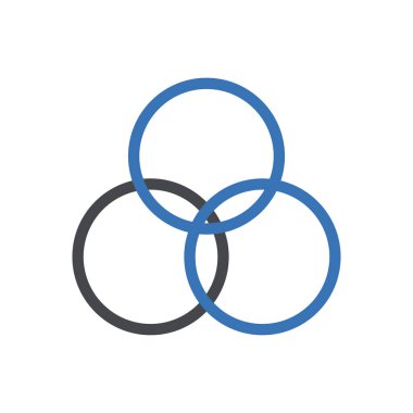 Şeffaf bir arkaplanda halka vektör çizimi. Konsept ve grafik tasarım simgeleri için kaliteli semboller.. 