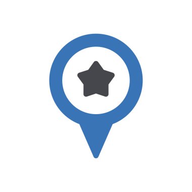 Şeffaf bir arkaplan üzerinde konum vektör illüstrasyonu. Konsept ve grafik tasarımı için mükemmel kalite sembolleri.. 