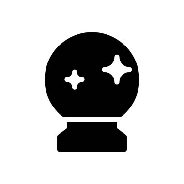 Saydam bir arkaplan üzerinde top vektör çizimi. Konsept ve grafik tasarım için mükemmel kalite semboller.. 