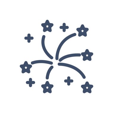 Saydam bir arkaplan üzerinde parti vektör çizimi. Premium kalite sembolleri. Konsept ve grafik tasarım için ince çizgi simgesi. 