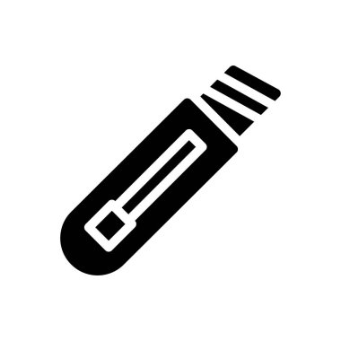 Saydam bir arkaplanda bıçak vektör çizimi. Premium kalite semboller. Konsept ve grafik tasarım için simgeler. 