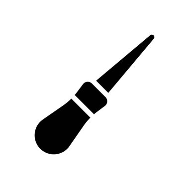 Şeffaf bir arkaplanda awl vektör çizimi. Konsept ve grafik tasarımı için mükemmel kalite sembolleri.. 