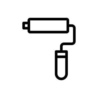 roller vector illustration on a transparent background.Premium quality symbols.Thin line icon for concept and graphic design.