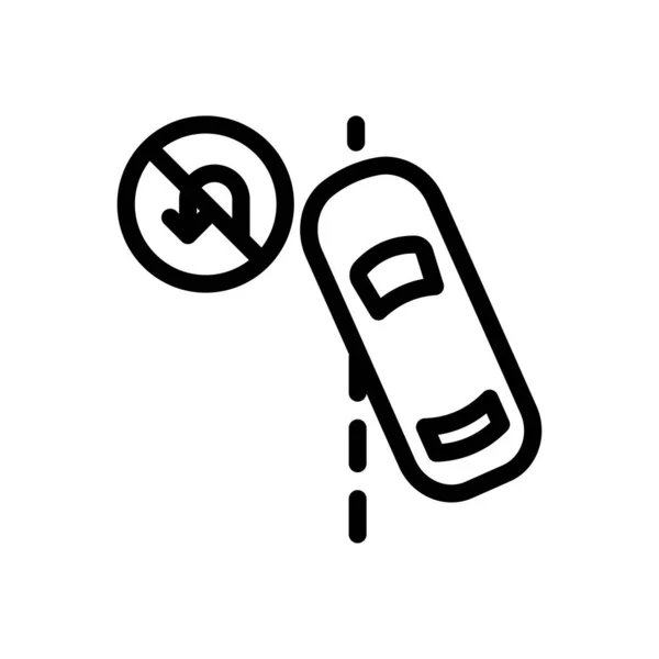 Parking Vector Illustration Transparent Background Premium Quality Symbols Thin Line — Stock Vector