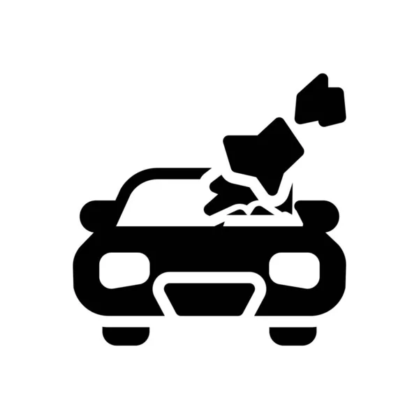 Premium Vector  Crashed cars icon