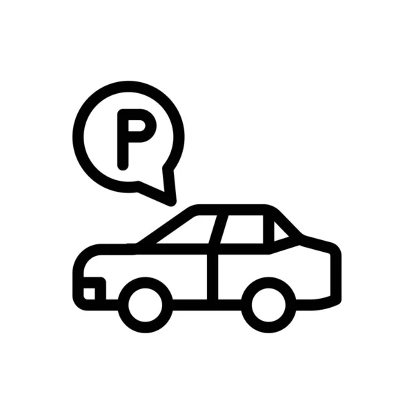 Auto Vektor Illustration Auf Einem Transparenten Hintergrund Premium Qualität Symbole — Stockvektor