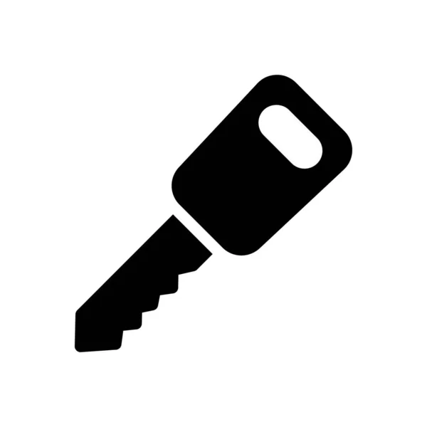 Key Vector Illustration Transparent Background Premium Quality Symbols Glyphs Icon — 스톡 벡터