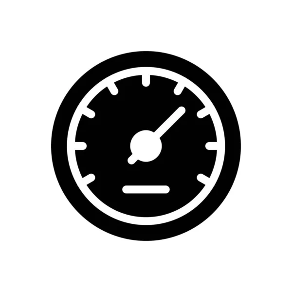 Meter Vector Illustration Transparent Background Premium Quality Symbols Glyphs Icon — ストックベクタ
