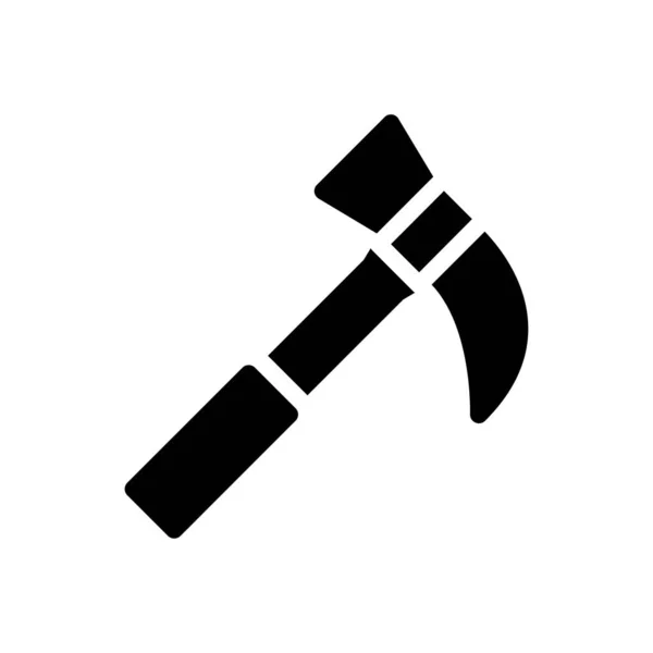 Hammer Vector Illustration Transparent Background Premium Quality Symbols Glyphs Icon — Stock Vector
